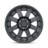 Black Rhino CLEGHORN 17x8.5 +18 Matte Black   truck wheel