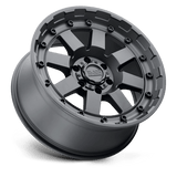 Black Rhino CLEGHORN 17x8.5 +18 Matte Black   truck wheel