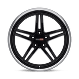 Cray Scorpion 18x9 +50 Gloss Black Mirror Cut Lip premium Euro wheel