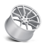 Cray Spider 18x9 +50 Silver Mirror Cut Face premium American muscle wheel