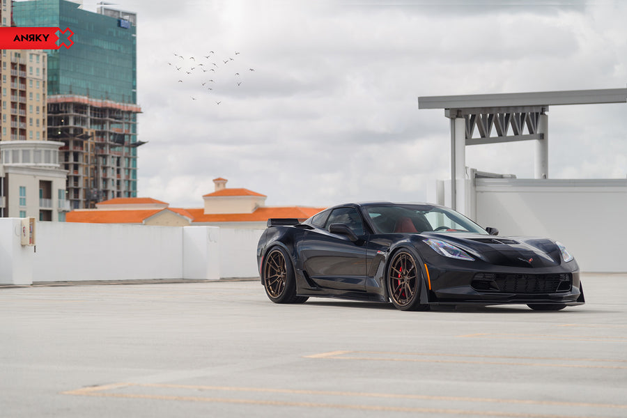 ANRKY AN34 forged wheel on Chevy C7 Z06