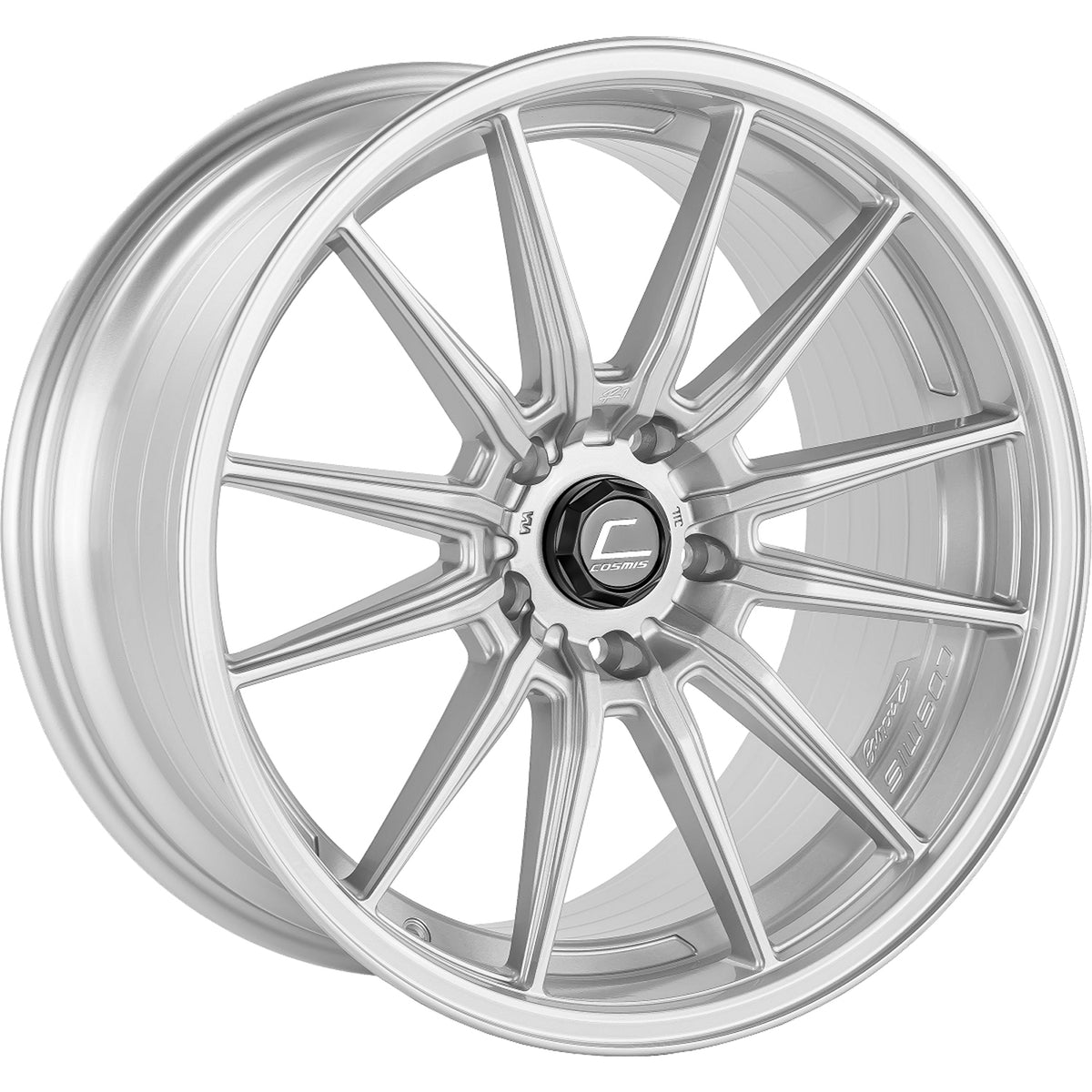 Cosmis Racing R1 Silver Machined Wheel