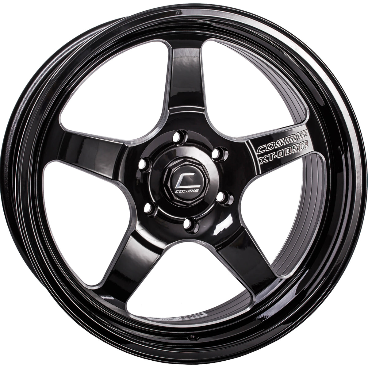 Cosmis Racing XT-005R Black Machined Wheel