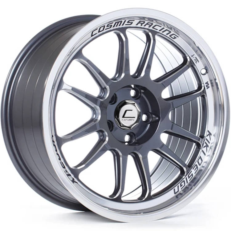 Cosmis Racing XT-206R-FF Gunmetal Machined Wheel