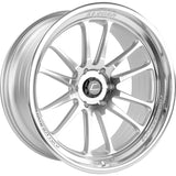 Cosmis Racing XT-206R Silver Machined Wheel