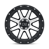 Black Rhino COYOTE 20x9 +12mm Gloss Black with Machined Face & Stainless Bolts