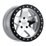 Black Rhino CRAWLER Silver wheel