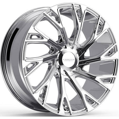 Cruiser Alloy Cutter Chrome Wheel