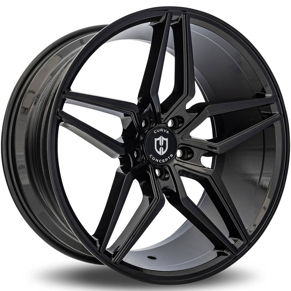 Curva C25 Gloss Black Wheel