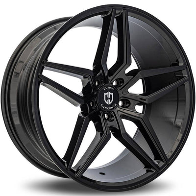 Curva C25 Gloss Black Wheel