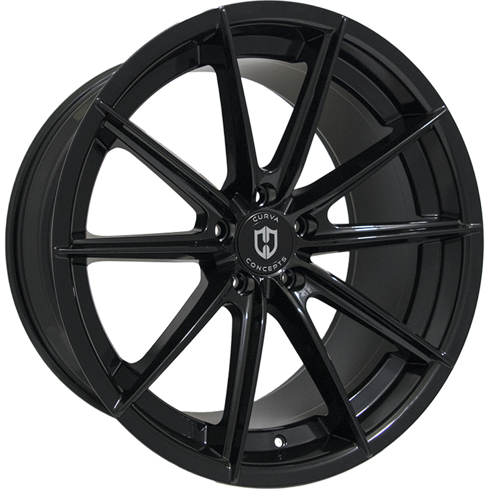 Curva C46 Gloss Black Wheel