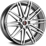 Curva C48 Gunmetal Machined Wheel