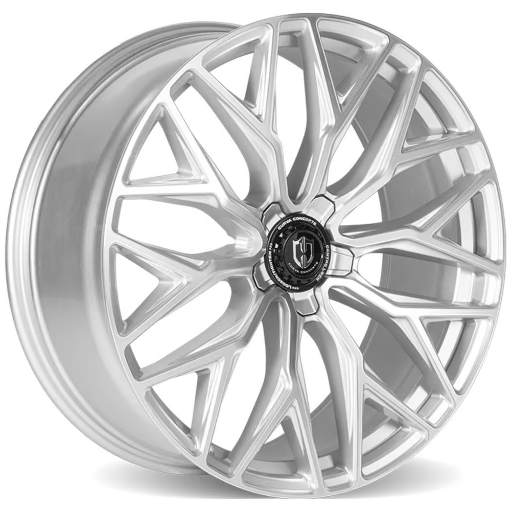 Curva CFF78 Silver Machined Wheel
