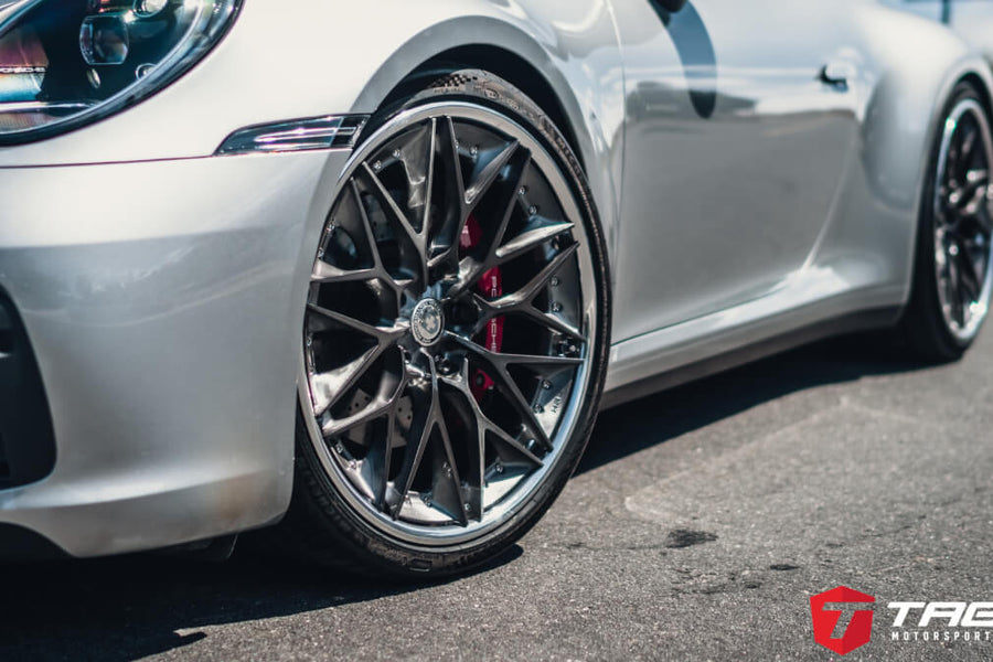 HRE S200 forged wheel on Porsche 992 Carrera