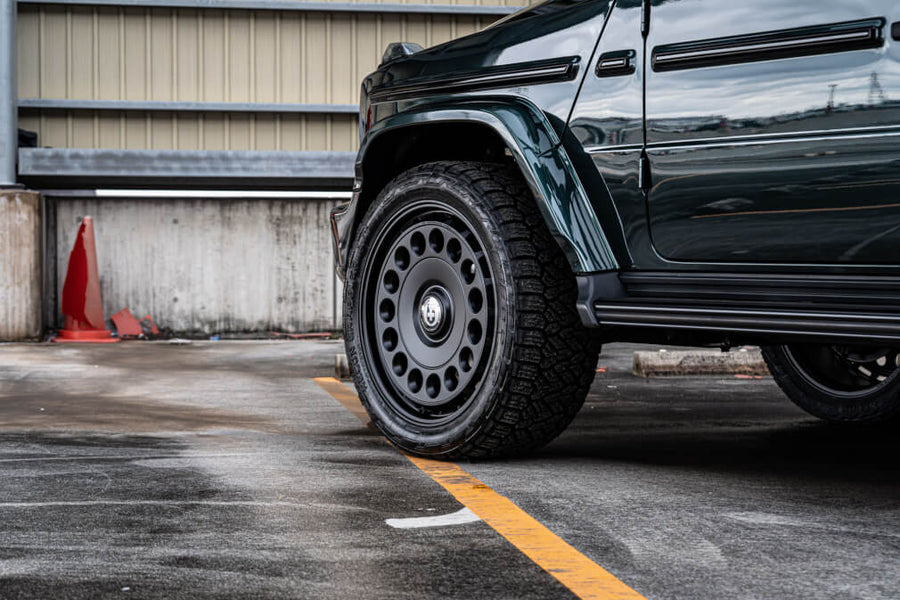 HRE 037 GTM forged wheel on Mercedes Benz G400D