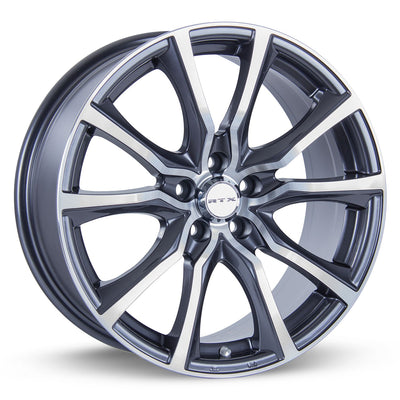 RTX CONTOUR Gunmetal Machined wheel