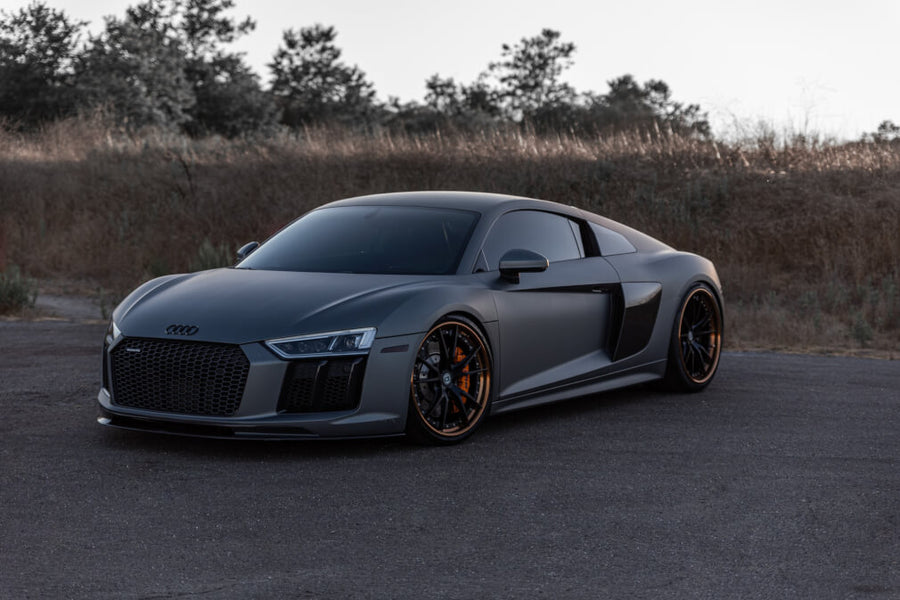 HRE S104 forged wheel on Audi R8