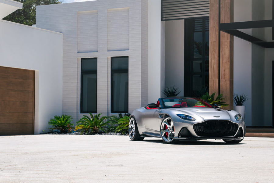HRE 522M forged wheel on Aston Martin DBS 770 Ultimate Volante