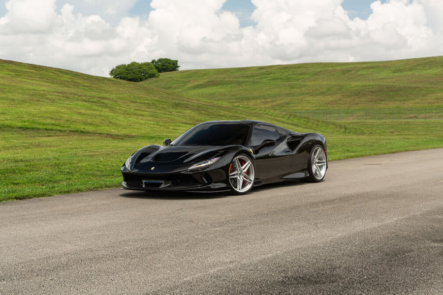 HRE P107SC forged wheel on Ferrari F8 Spider