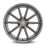 Curva C46 20x9 +35mm Gloss Gun Metal