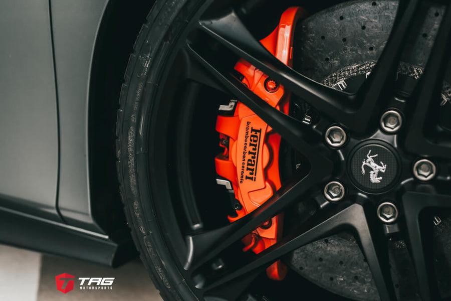 HRE P207 forged wheel on Ferrari 488 Pista Spider