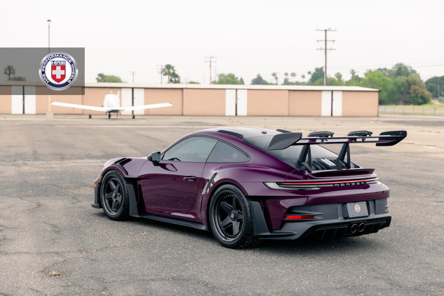 HRE 517 CRBN forged wheel on Porsche 992 GT3 RS