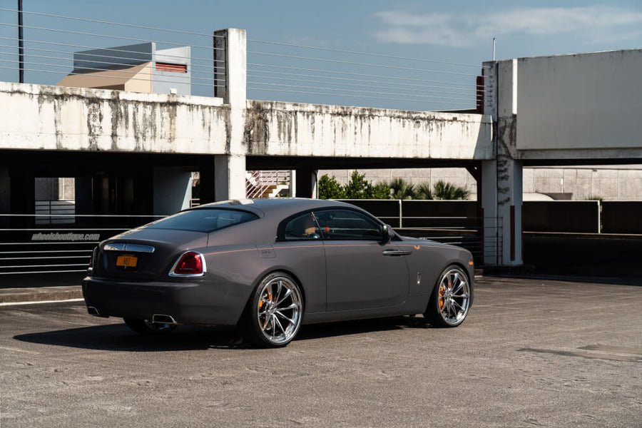 HRE S204H forged wheel on Rolls Royce Wraith