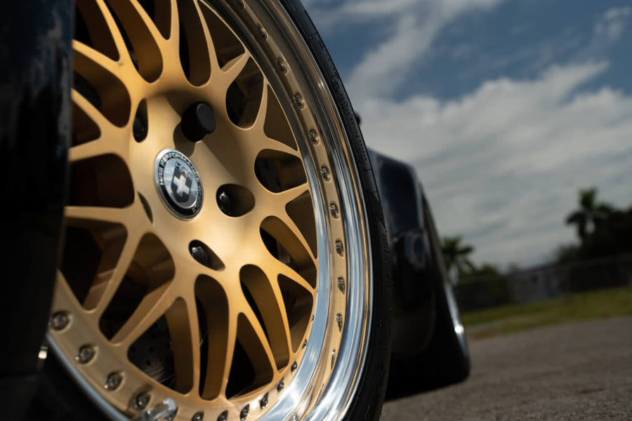 HRE 540 forged wheel on Porsche 964 Turbo