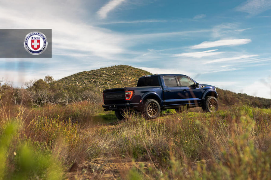 HRE P161SC forged wheel on Ford Raptor GEN 3 ON HRE P161SC IN Satin Bronze