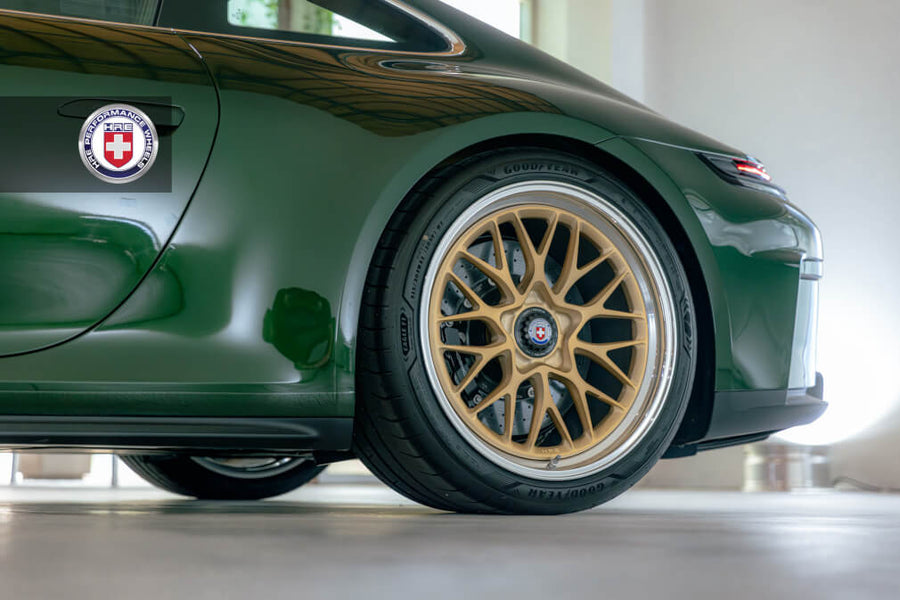 HRE 520 forged wheel on Porsche 9922 GT3 Touring
