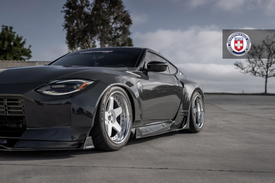 HRE C105 forged wheel on Nissan 400Z Widebody