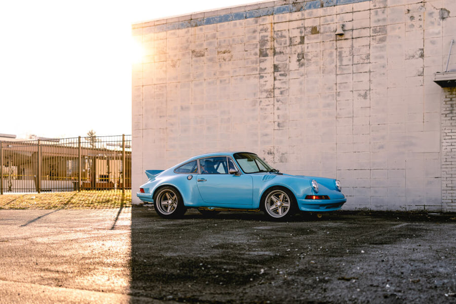 HRE 517K forged wheel on Porsche 911 RSR Backdate
