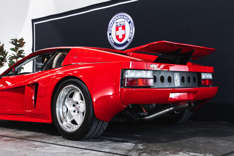 HRE 505 forged wheel on Ferrari 512 Testarossa Koenig Specials