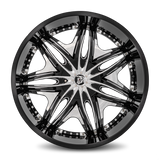 Diablo Morpheus MOR 24x10 +35mm Gloss Black
