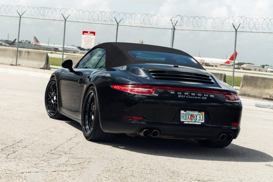 HRE 540C forged wheel on Porsche 991 Carrera 4S CAB