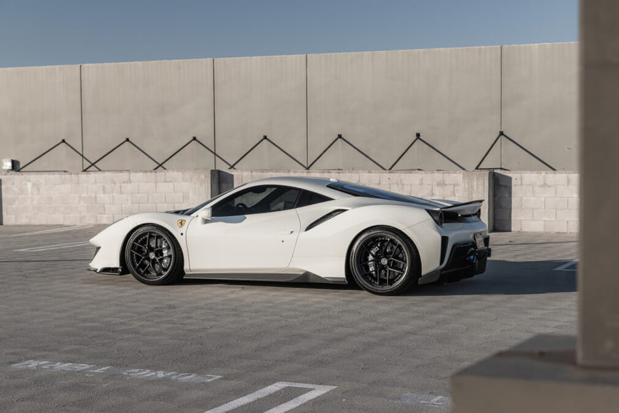 HRE HX101 forged wheel on Ferrari 488 Pista