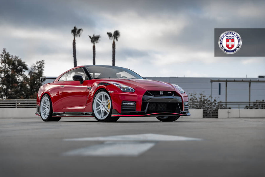 HRE 312 GTS forged wheel on Nissan GT R