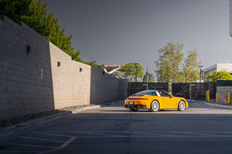 HRE 300 GTS forged wheel on Porsche 9922 Carrera GTS Targa