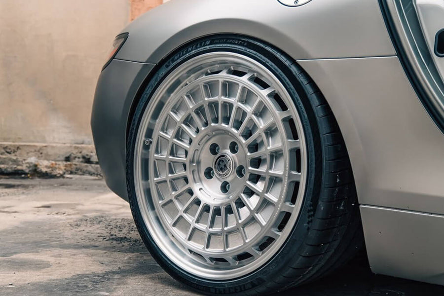 HRE 515 GTM forged wheel on Mercedes Benz SLS AMG