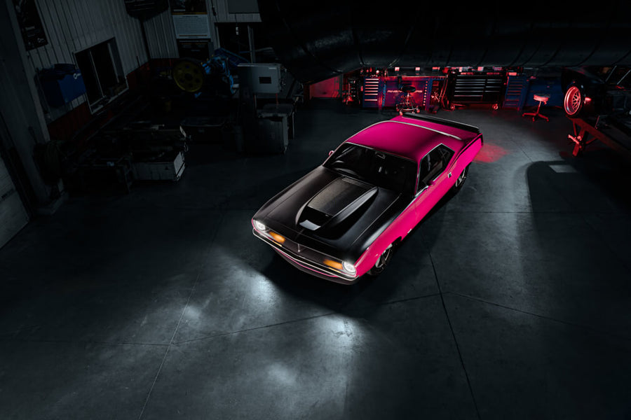 HRE 105 forged wheel on Ringbrothers Infected 1970 Plymouth Barracuda
