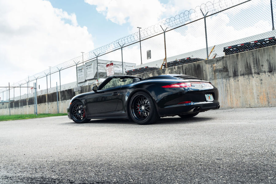 HRE 540C forged wheel on Porsche 991 Carrera 4S CAB