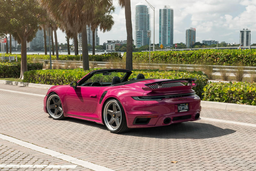HRE 517 forged wheel on Porsche 992 Turbo CAB