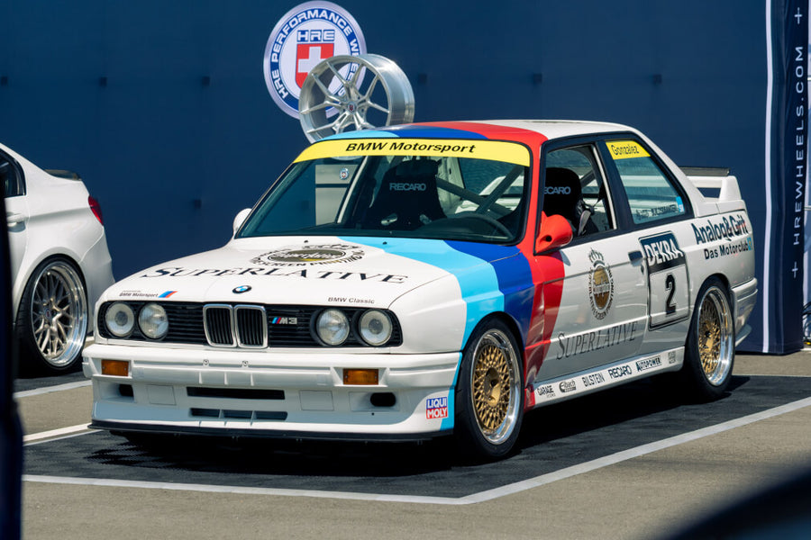 HRE 501 forged wheel on BMW E30 M3