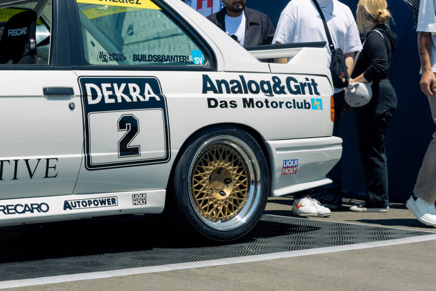 HRE 501 forged wheel on BMW E30 M3