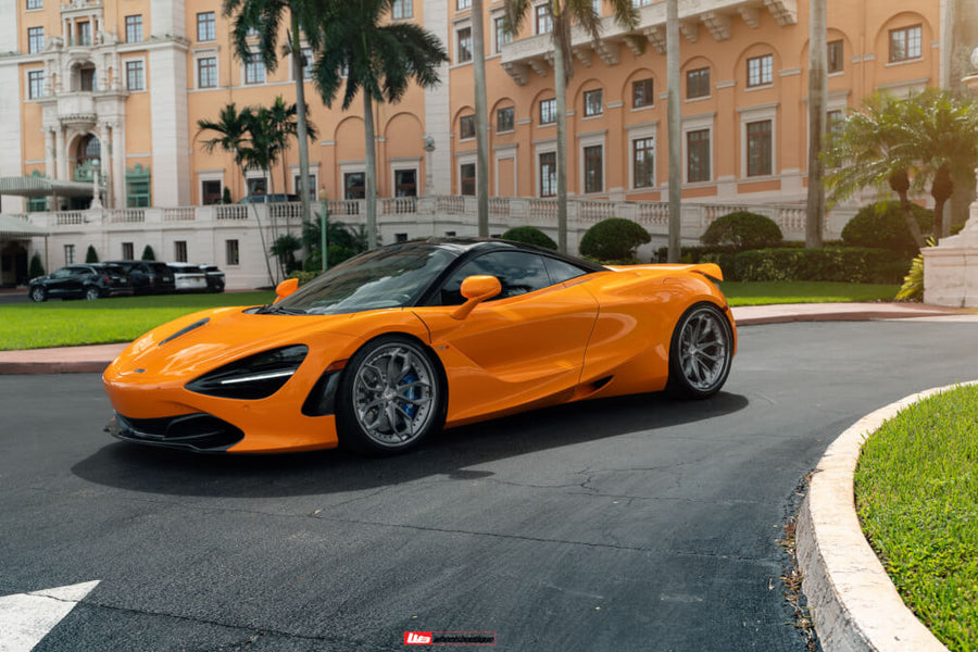 HRE S201 forged wheel on Mclaren 720S