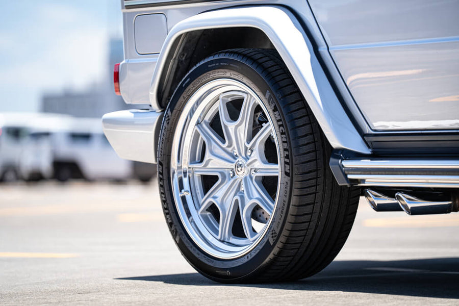 HRE 427 forged wheel on Mercedes Benz G 65 AMG