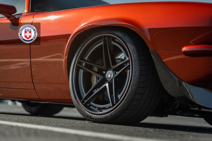 HRE S207H forged wheel on 1972 Chevrolet Camaro