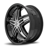 Diablo Blitz G1 22x8.5 +38mm Gloss Black