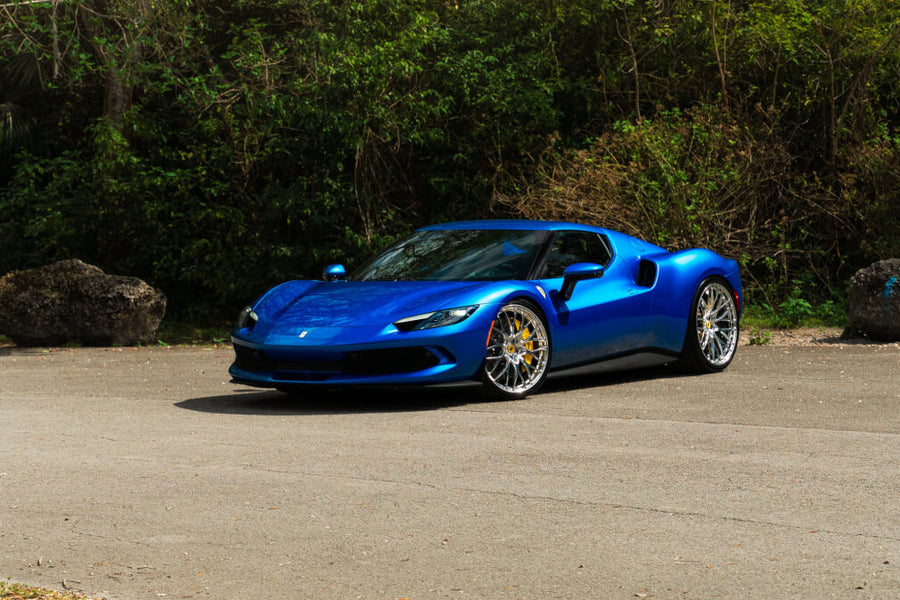 HRE 520M forged wheel on Ferrari 296 GTB