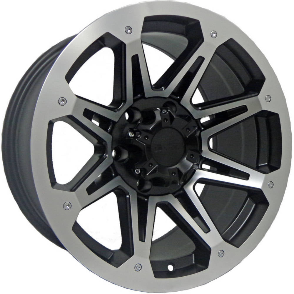 Dcenti Offroad DW901 Black Machined Wheel